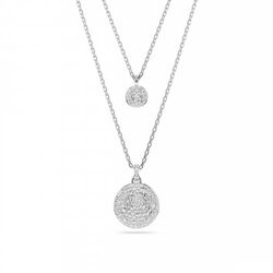 Swarovski Sublima Layered Pendant Chain