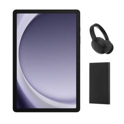 Galaxy Tab A9 Plus 5G 64GB - 11 inch - Graphite with Power Bank and Headphones
