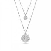 Swarovski Sublima Layered Pendant Chain